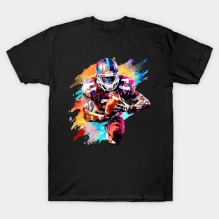 American Football Sport Game Champion Competition Abstract T-Shirt